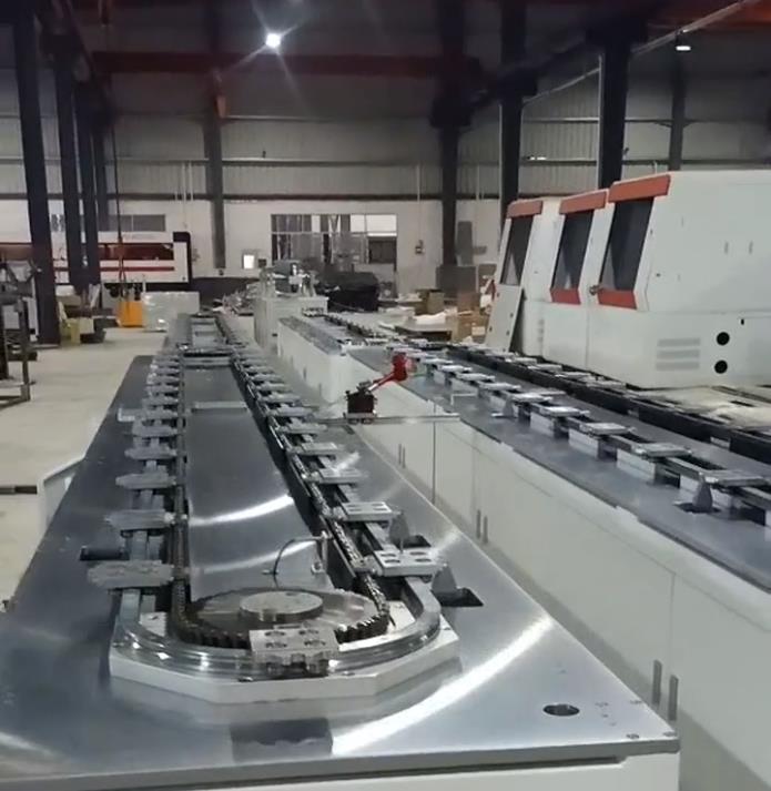 環(huán)形導軌流水線